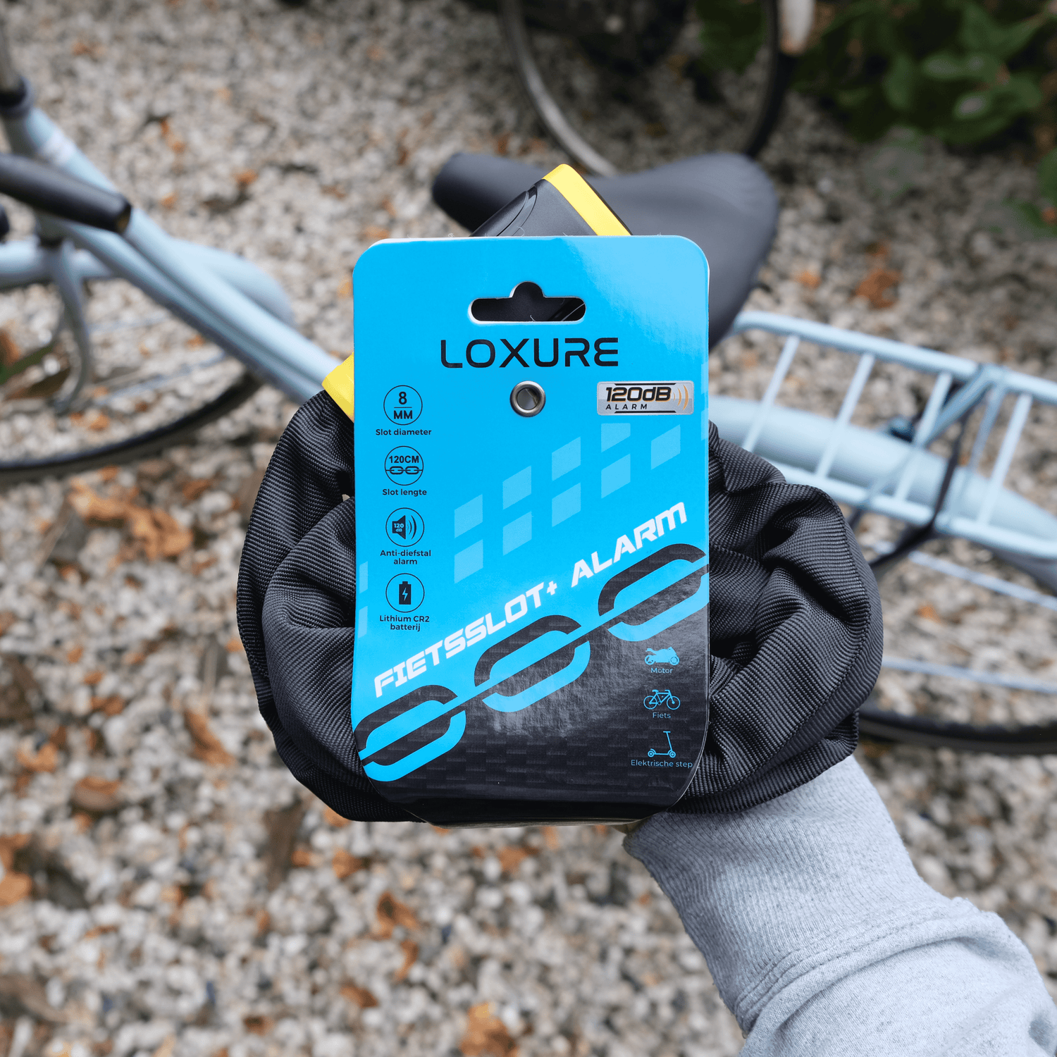 Fietsslot+ alarm Loxure