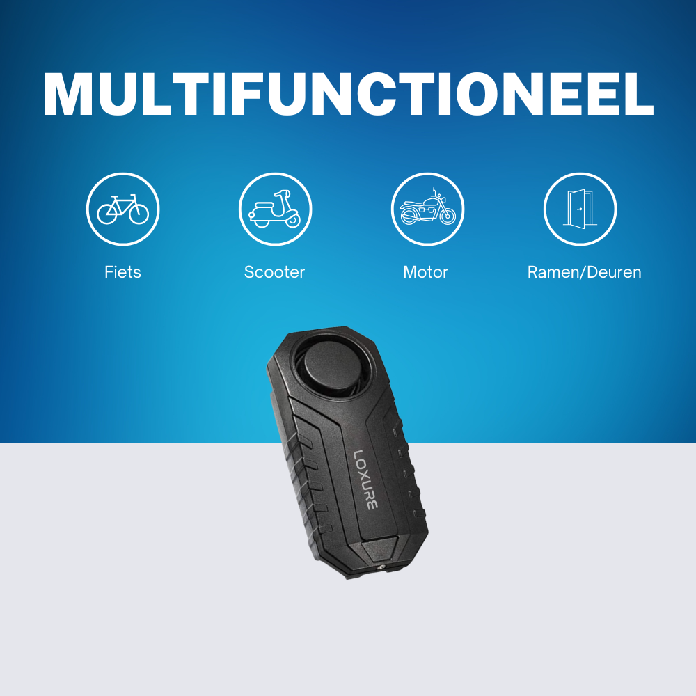Fietsalarm multifunctioneel