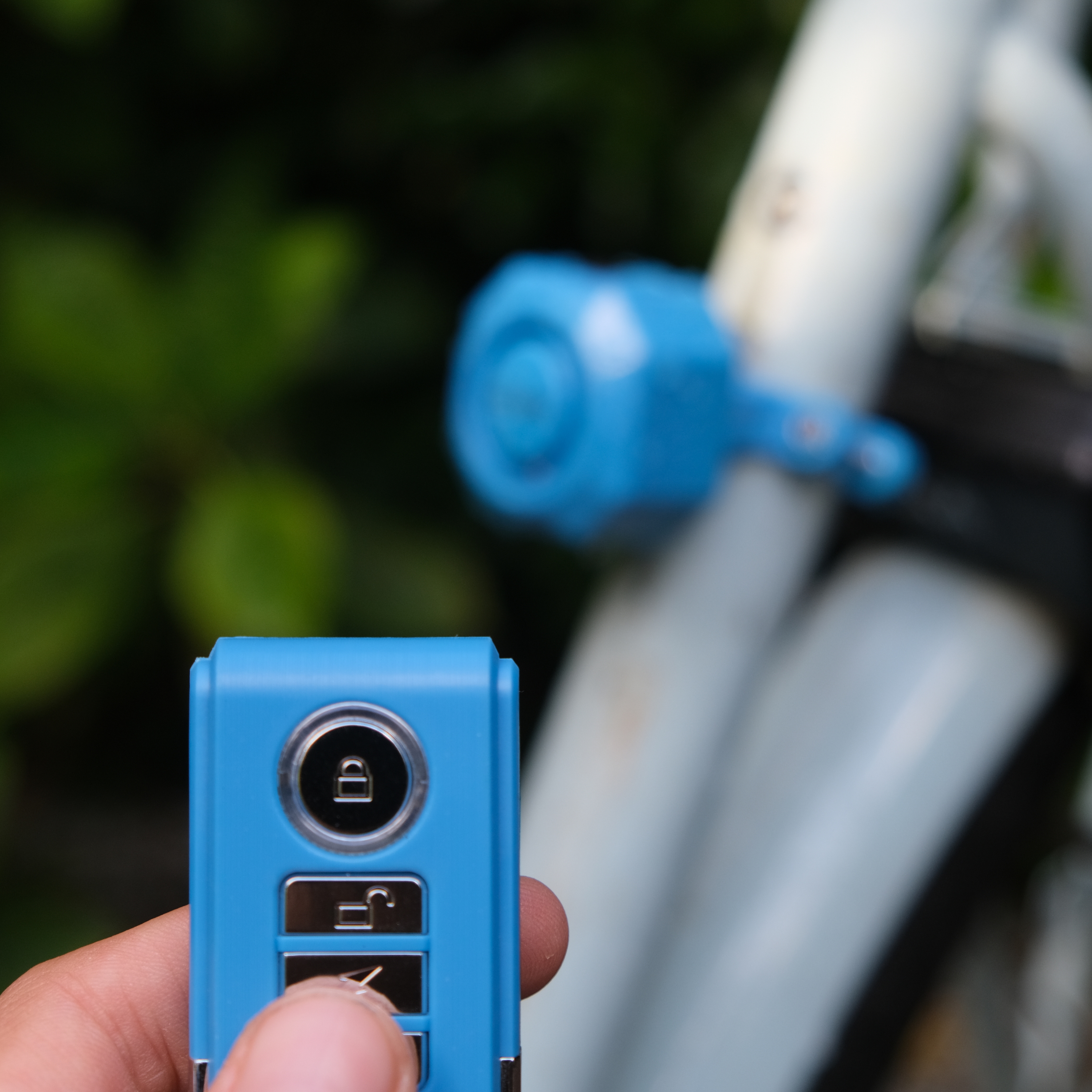 Fietsalarm+ (blauw) Loxure