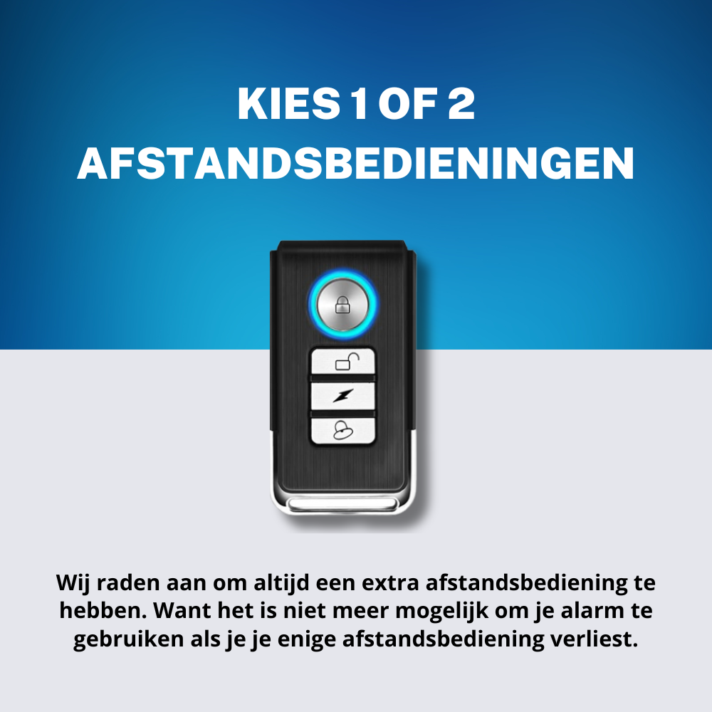 Fietsalarm afstandsbediening
